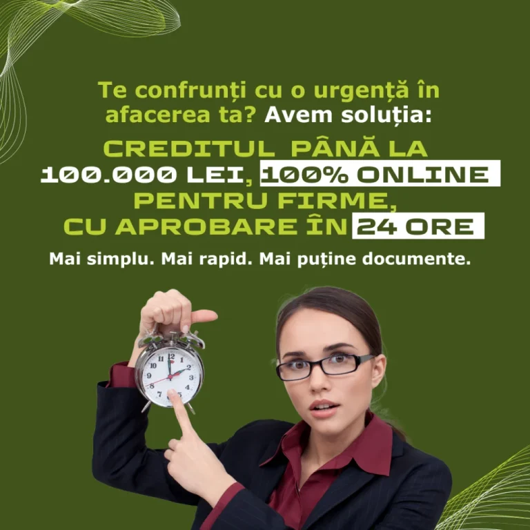 Credit IMM 2026. Soluții rapide pentru finanțare