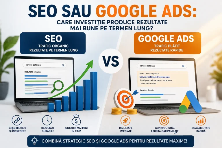 SEO sau Google Ads