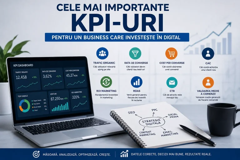 Cele mai importante KPI-uri pentru un business care investește în digital – ghid pentru măsurarea performanței cele mai importante KPI uri pentru un business care investește în digital